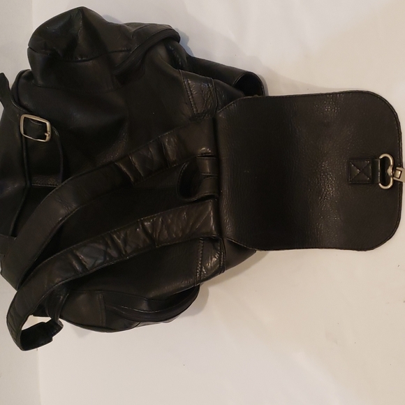 Genuine Leather Backpack  Multi-functional Elegant unisex - Picture 4 of 16